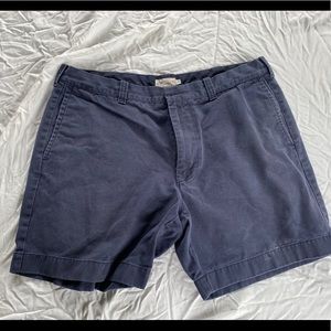 J Crew men’s navy cotton shorts size 36